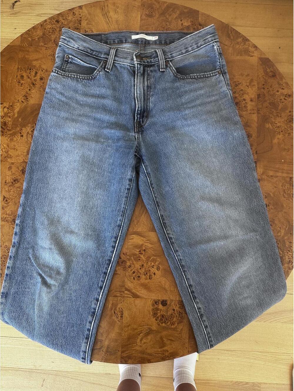 Levi's 94 Baggy Jeans Blue Denim Waist 28